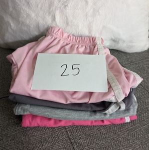 Lot of 4 short shorts